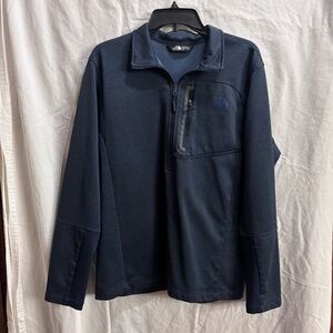 The North Face Urban Navy Blue Half-Zip Pullover - Men’s Large